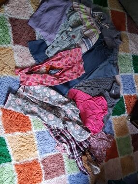 Bundle of Girls Clothes size  7/8 - 10, Back To School Bundle - 12 Items
